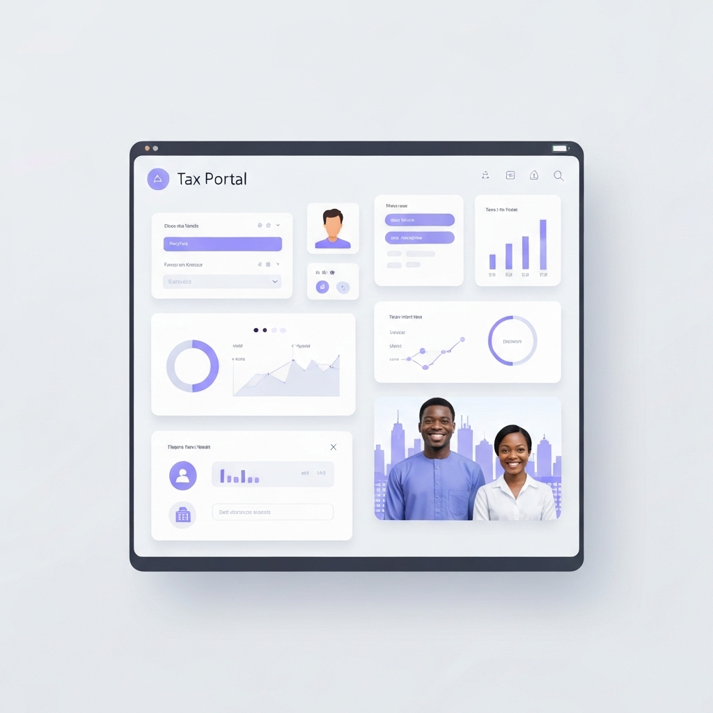 KADIRS Tax Portal Dashboard